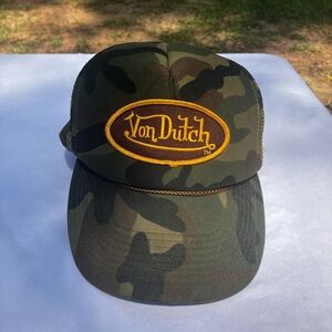 Von Dutch Camouflage Hat